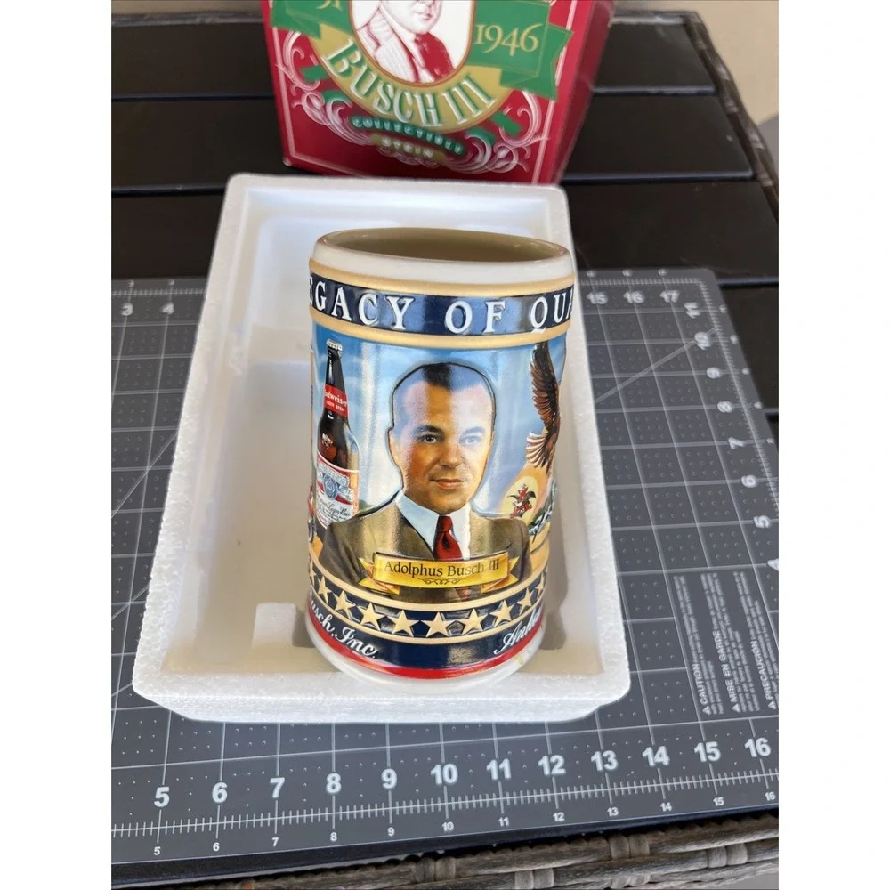 Anheuser Busch Founders Series Adolphus Busch III Stein CS265